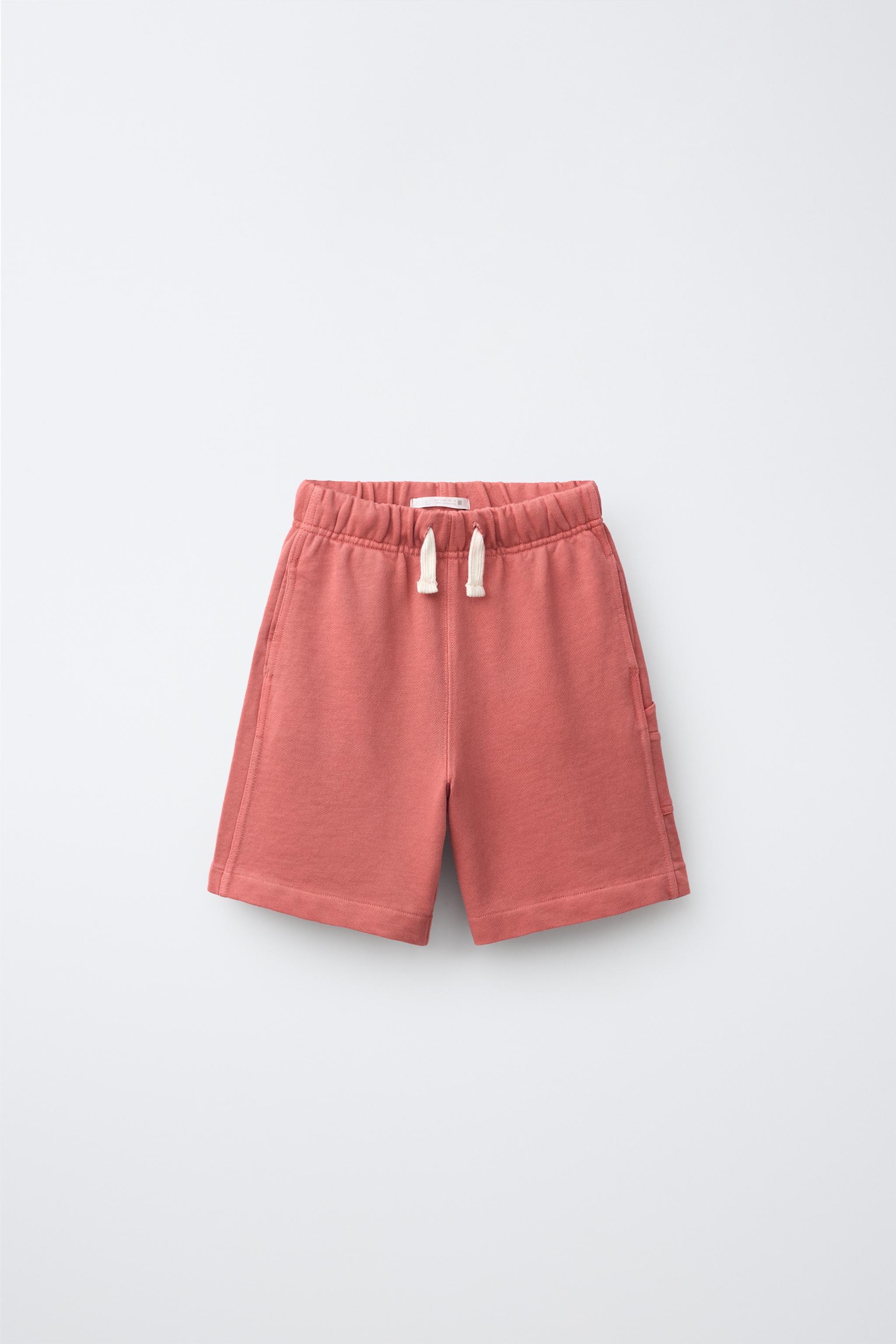 PLUSH SHORTS — Russet