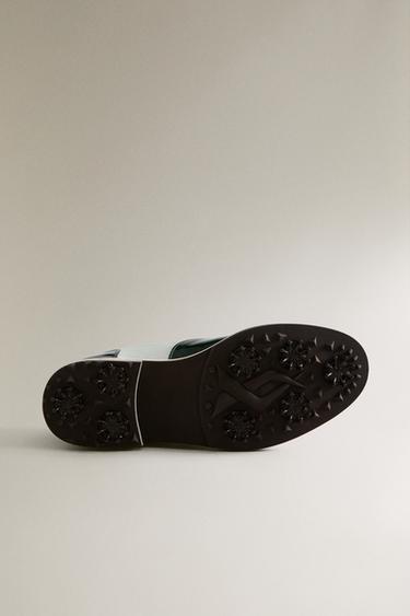 CHAUSSONS CUIR GOLF - Blanc de Zara - Image 4