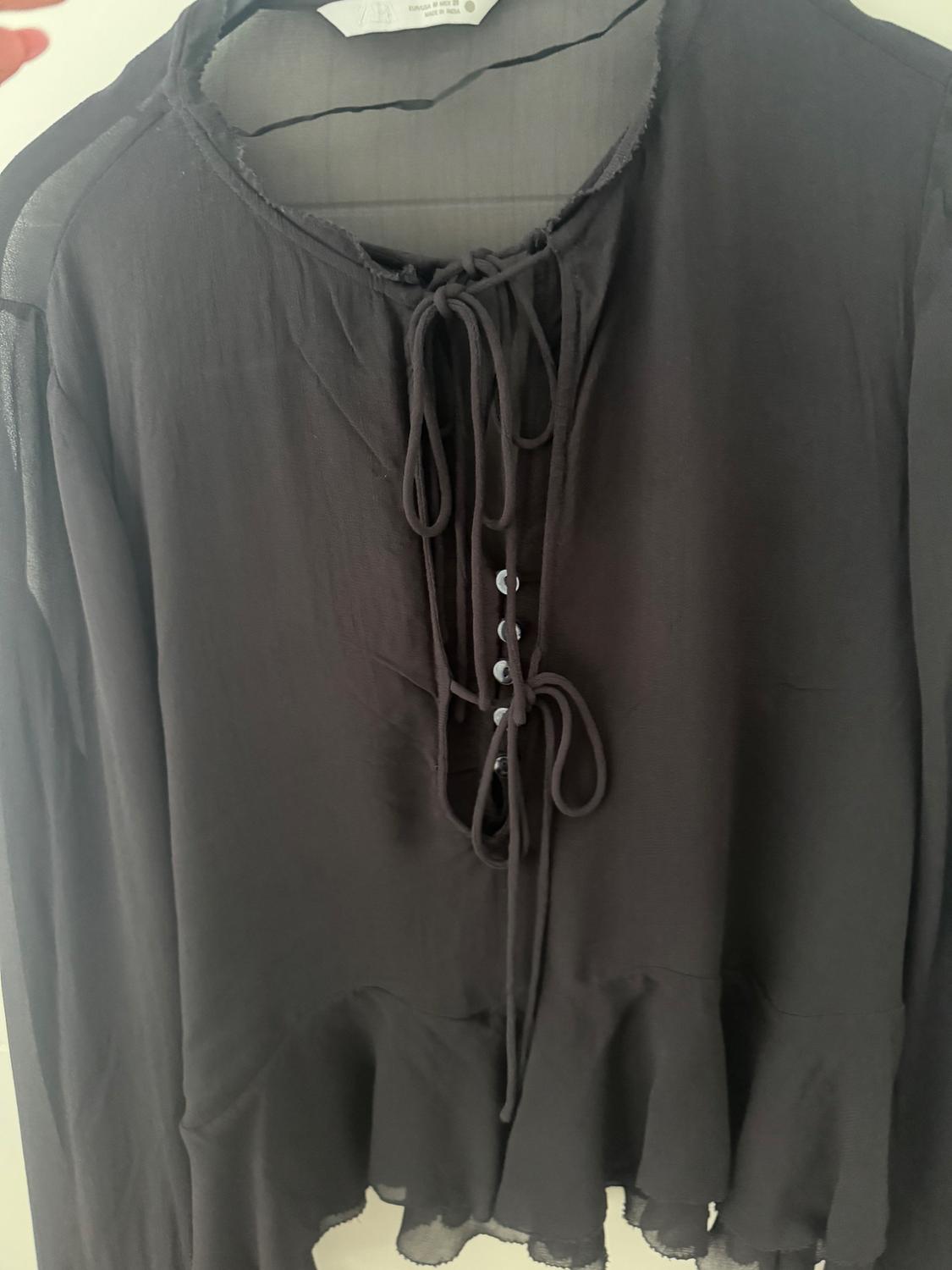 ZW COLLECTION RUFFLED SHIRT - Image 6