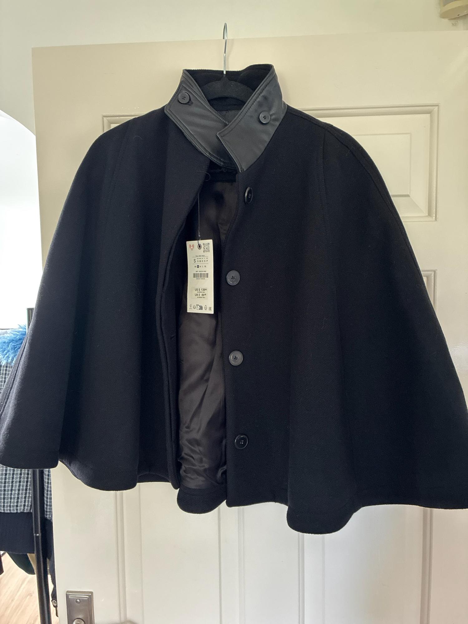 ZW COLLECTION MANTECO WOOL BLEND CAPE | SECOND HAND | Zara Preowned