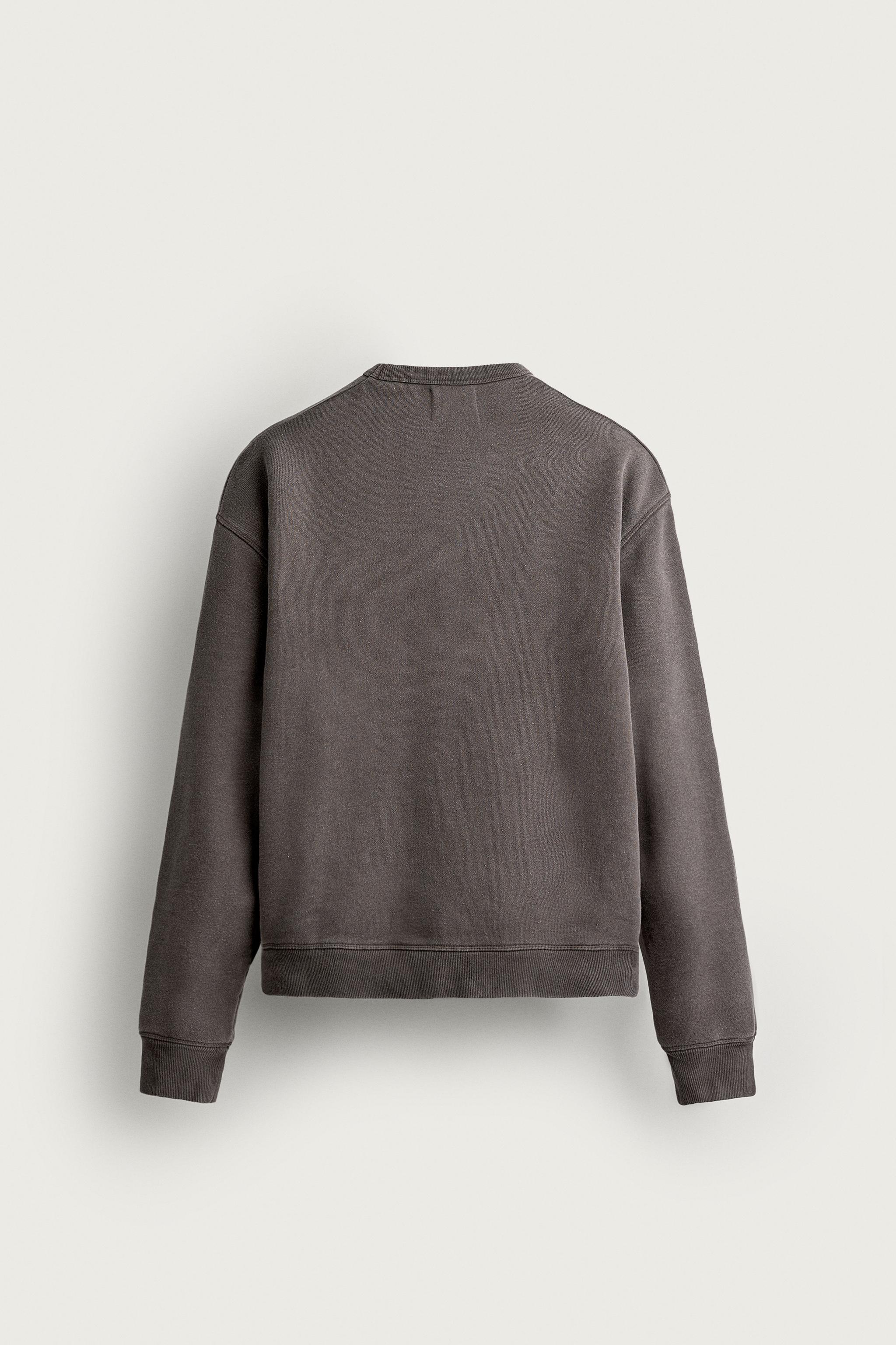 REGULAR FIT CREWNECK SWEATSHIRT