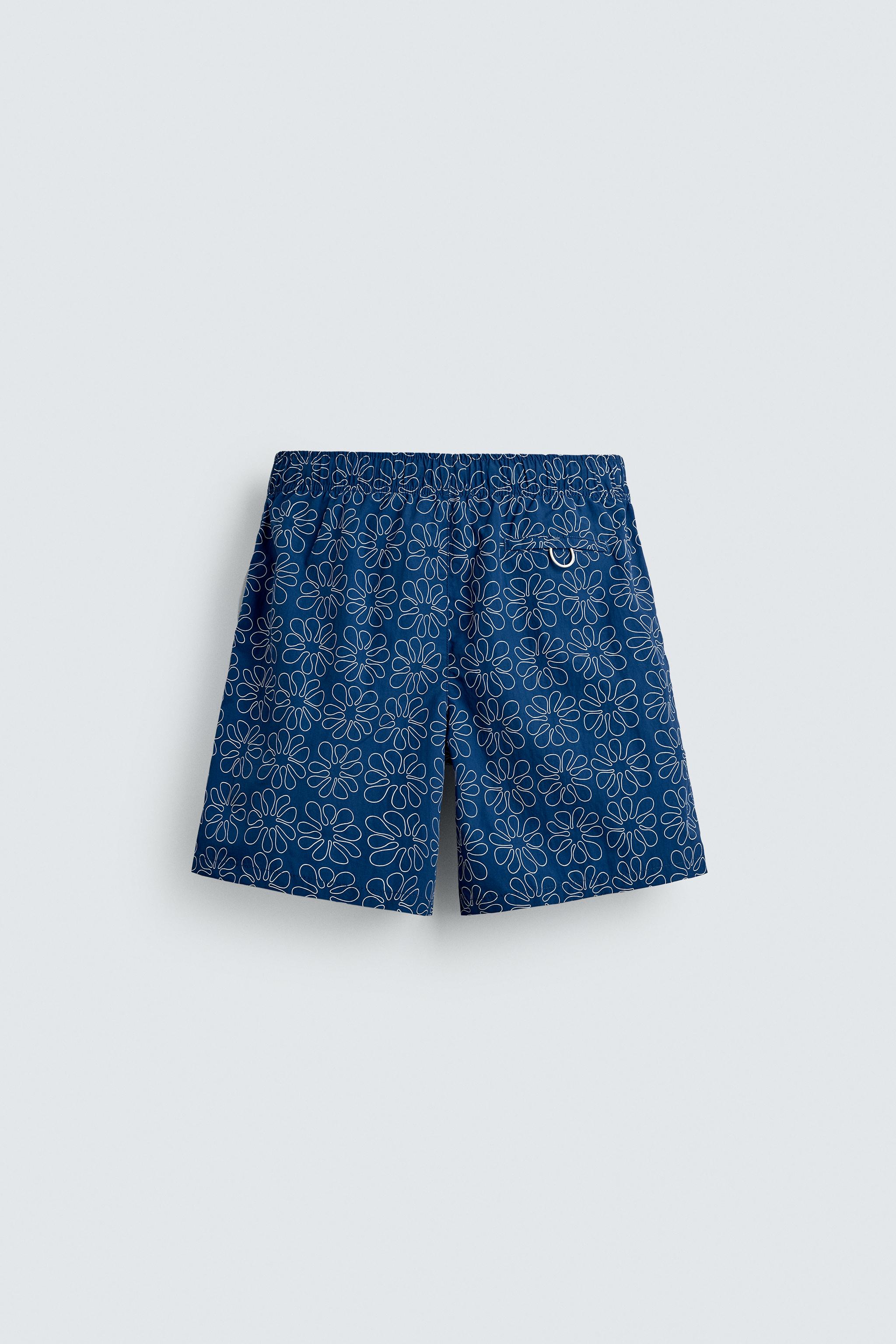 MAILLOT DE BAIN LONG À IMPRIMÉ FLEURS
