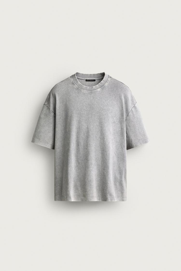 BASIC WASHED RELAXED FIT T-SHIRT