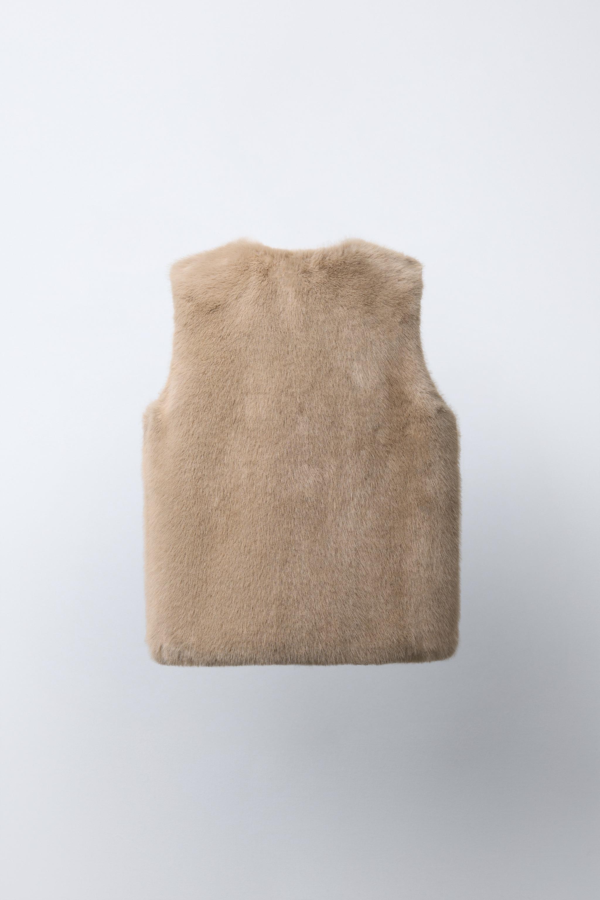 FAUX FUR VEST