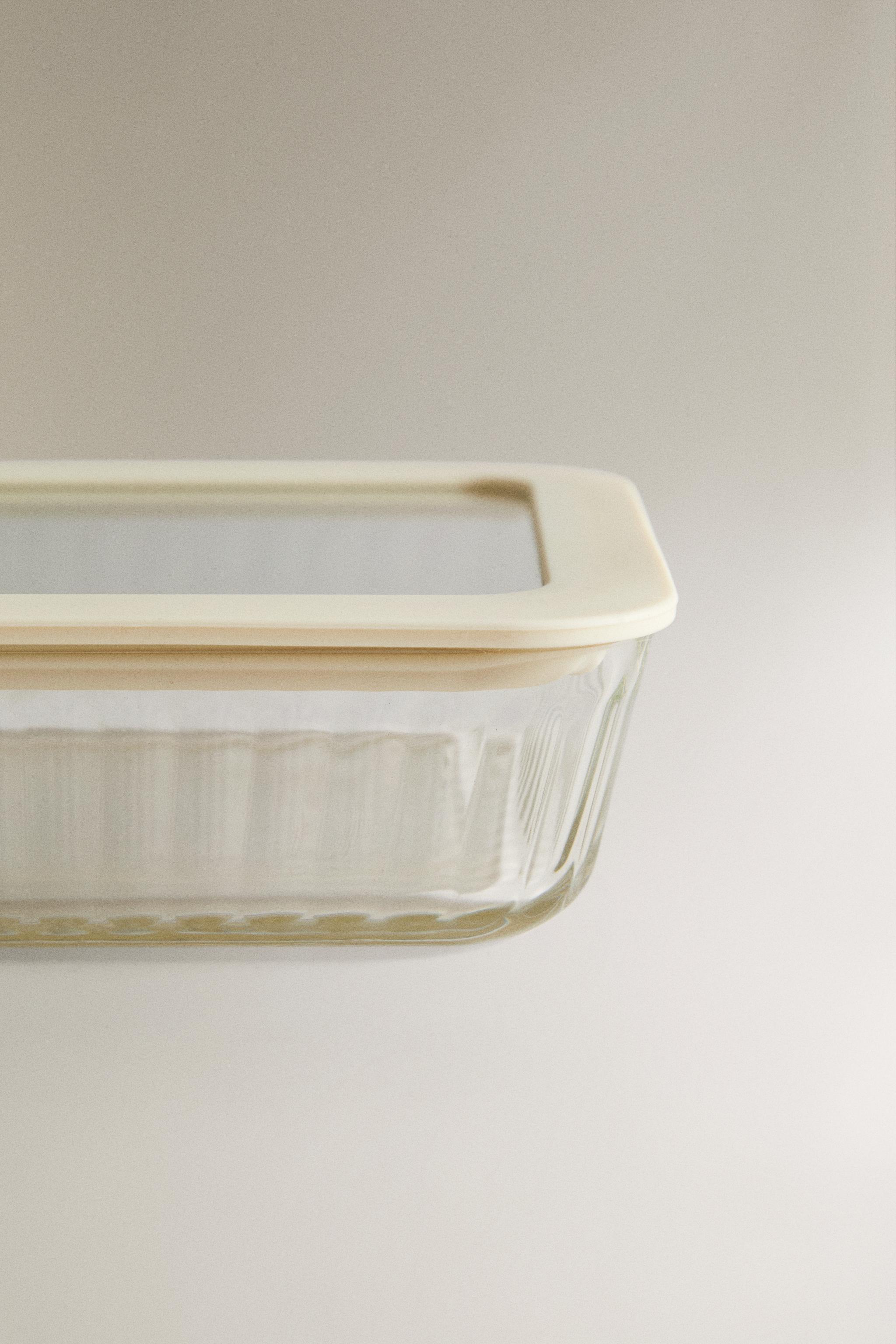 BOROSILICATE GLASS AIRTIGHT CONTAINER