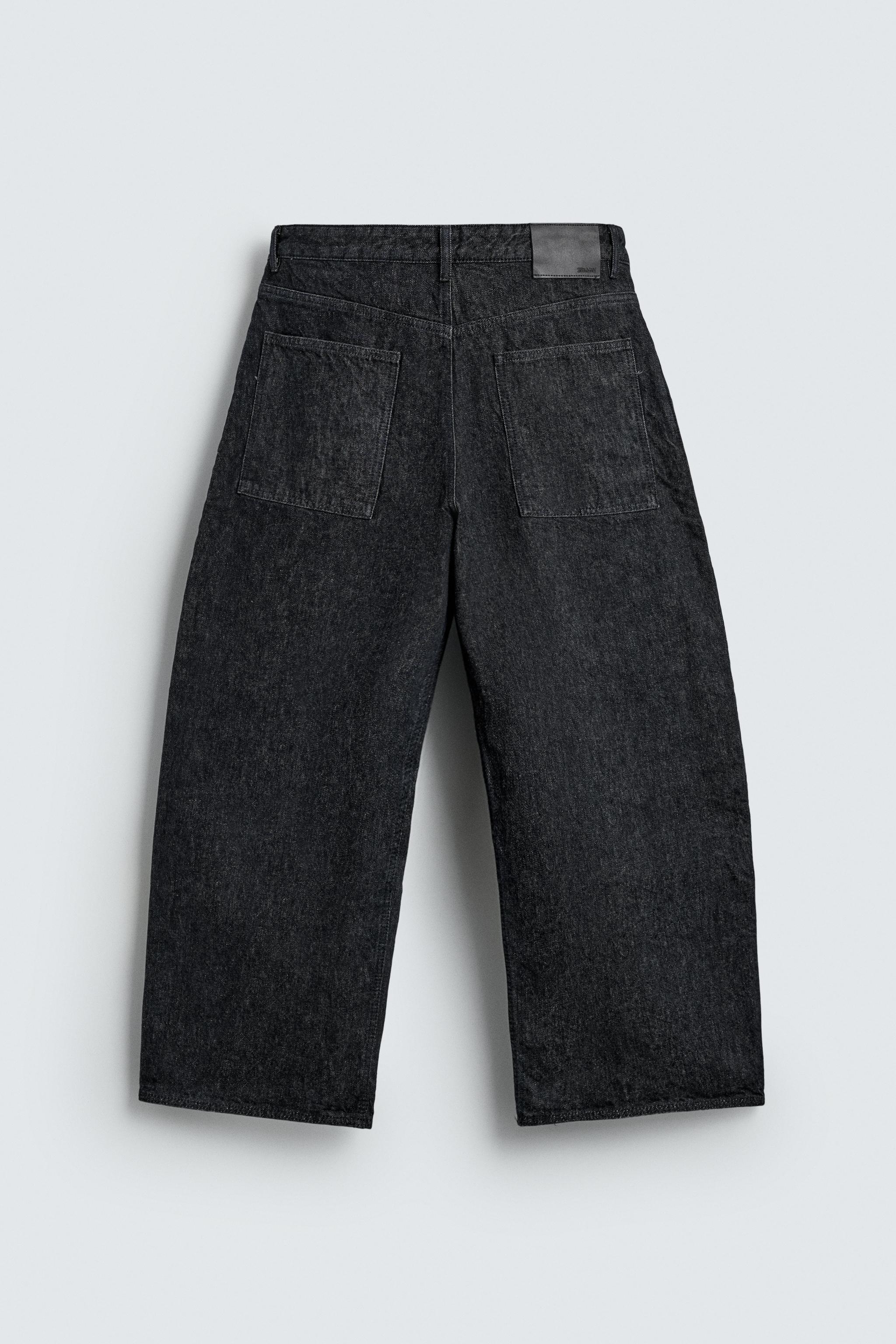 ワイドレッグデニムパンツ - インディゴブルー | ZARA Japan / 日本