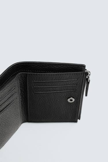 LEATHER CARD HOLDER - Black by Zara - Image 3