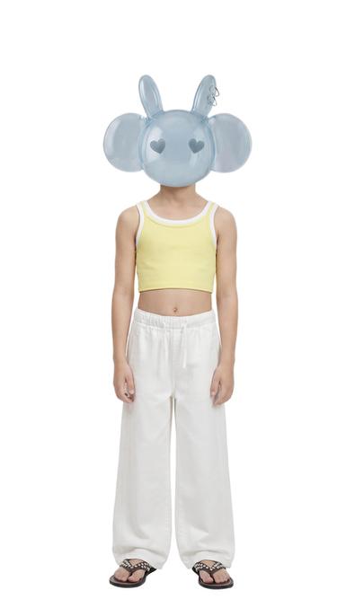 JEANS WIDE LEG ME LIDHËSE - I bardhë nga Zara