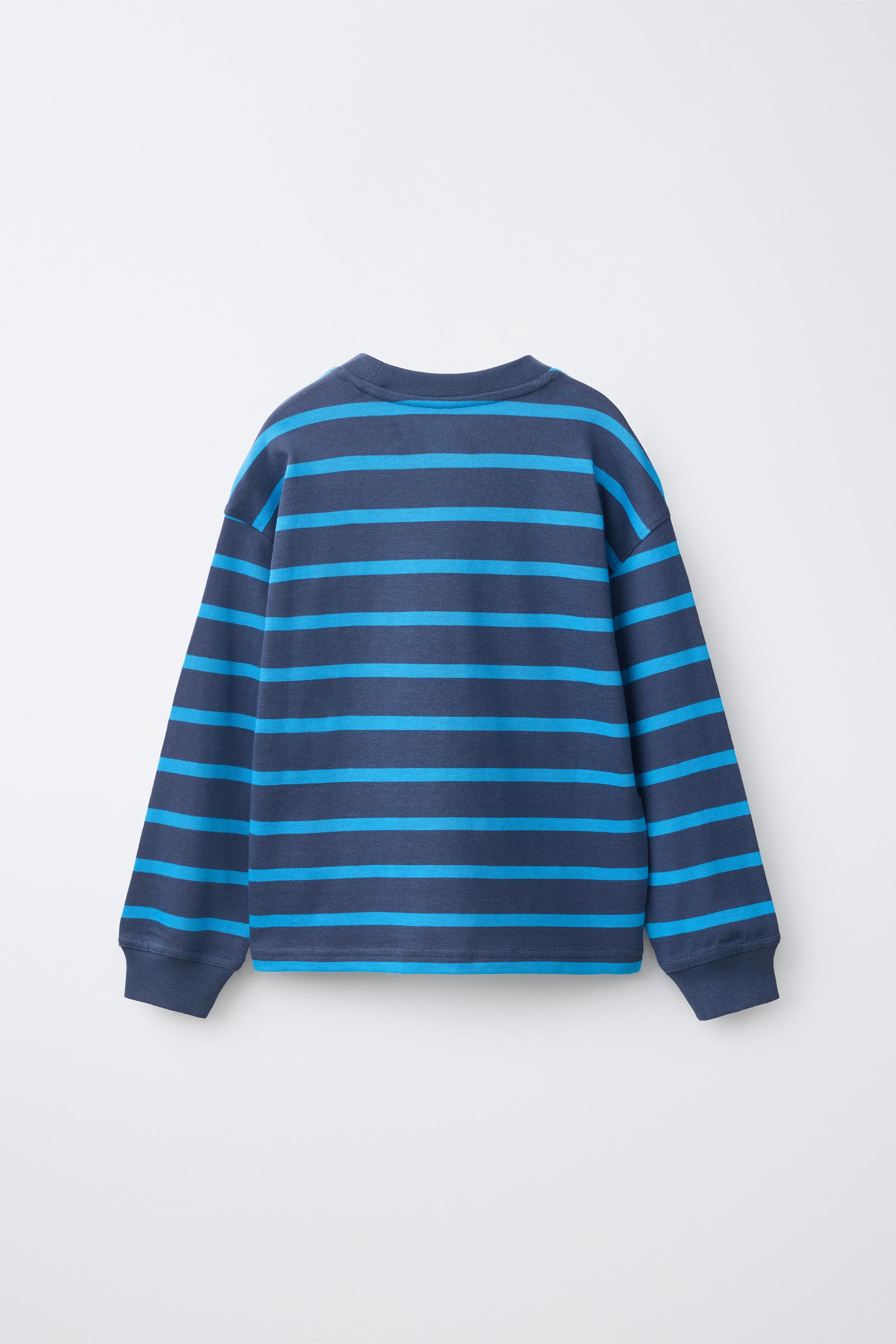 HEAVYWEIGHT STRIPED T-SHIRT