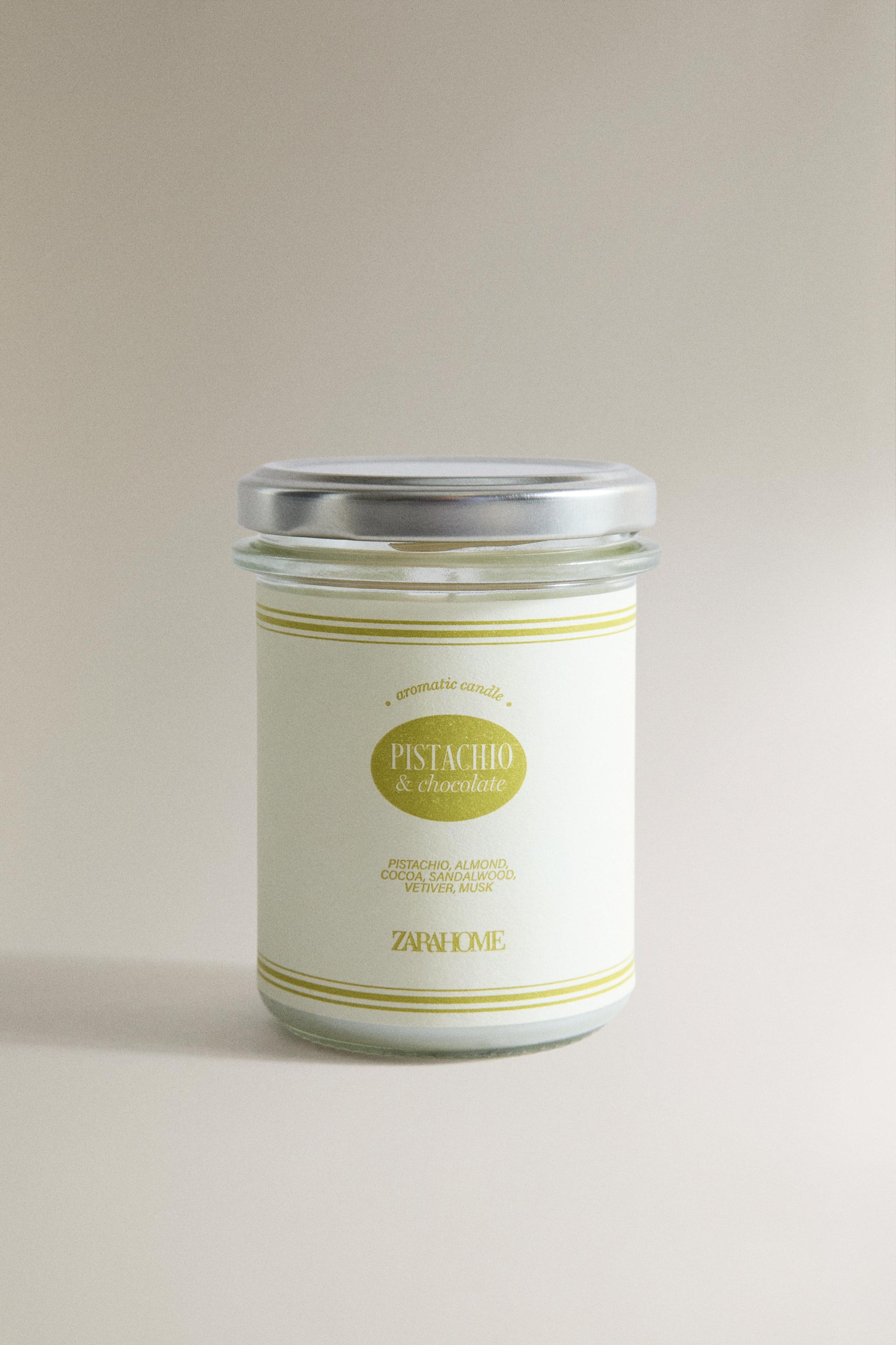 (130 G) PISTACHIO & CHOCOLATE SCENTED CANDLE