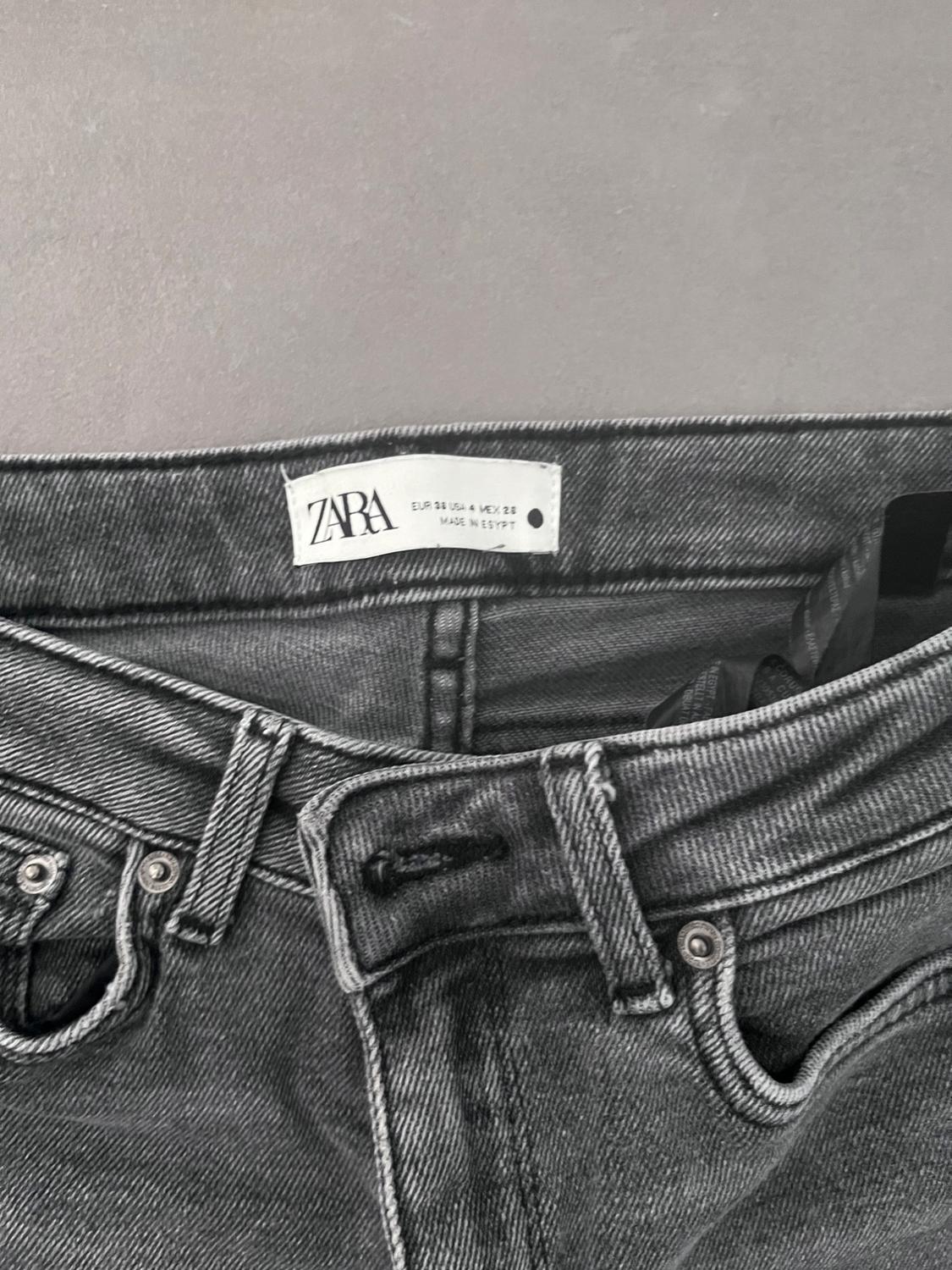 ZW PREMIUM 80s HIGH WAIST ASPHALT BLACK JEANS - Image 3
