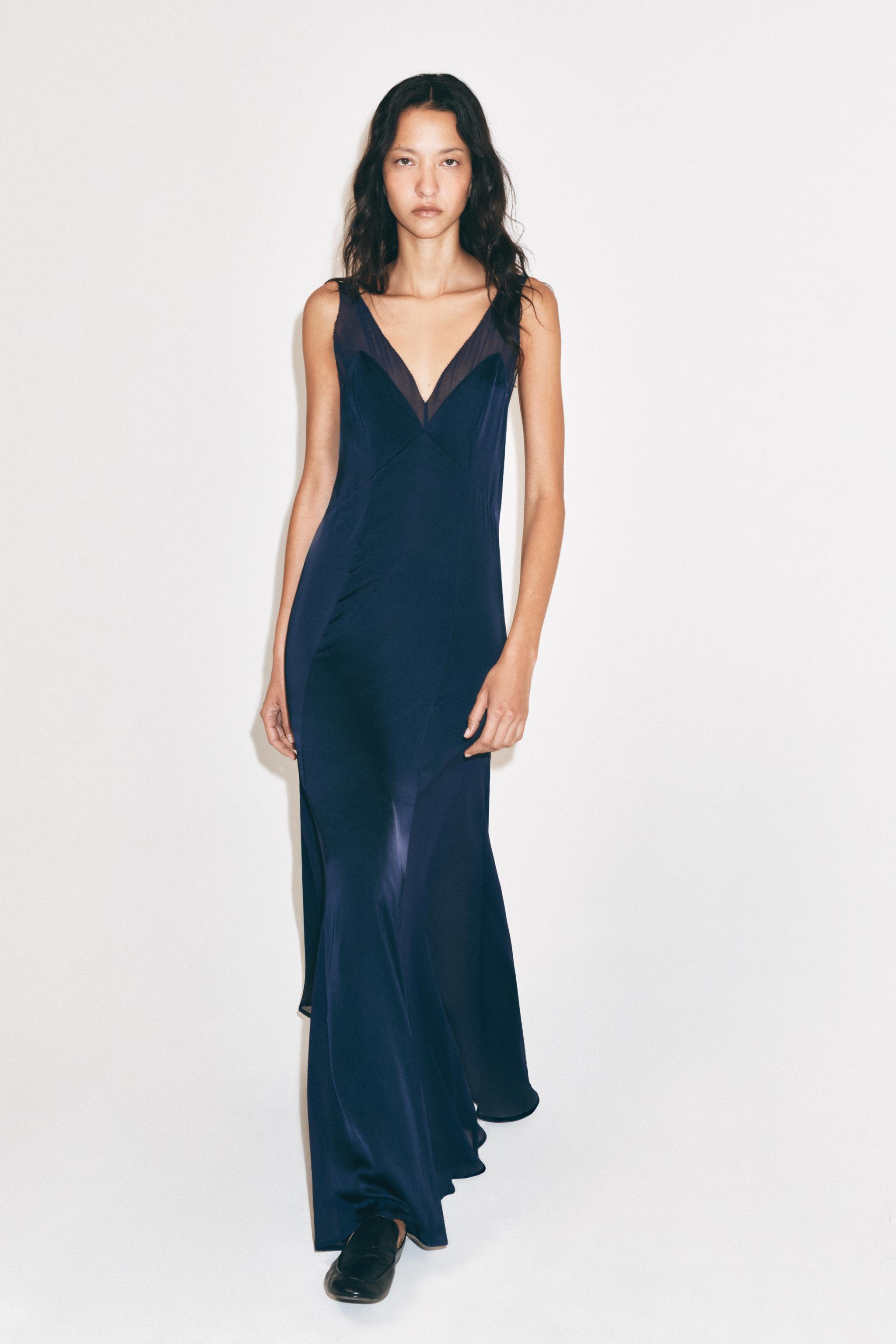 ZW COLLECTION SATIN MAXI DRESS