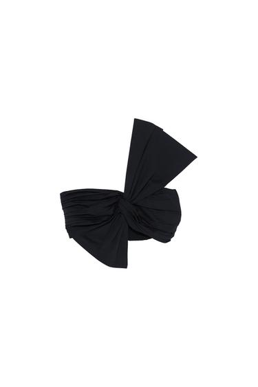 KNOTTED CROPPED TOP
