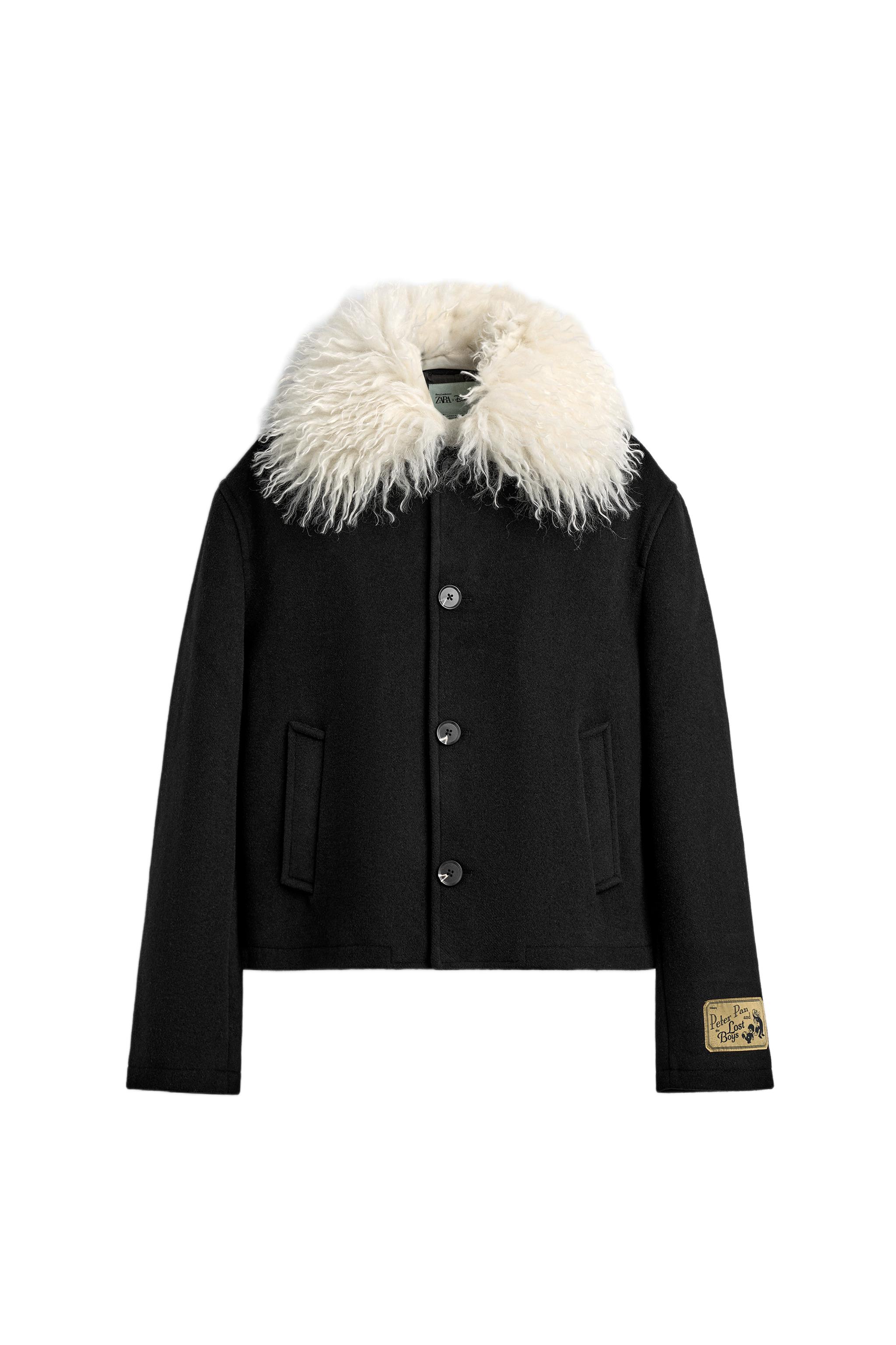 HARRY LAMBERT FOR ZARA X DISNEY コントラストハーフコート