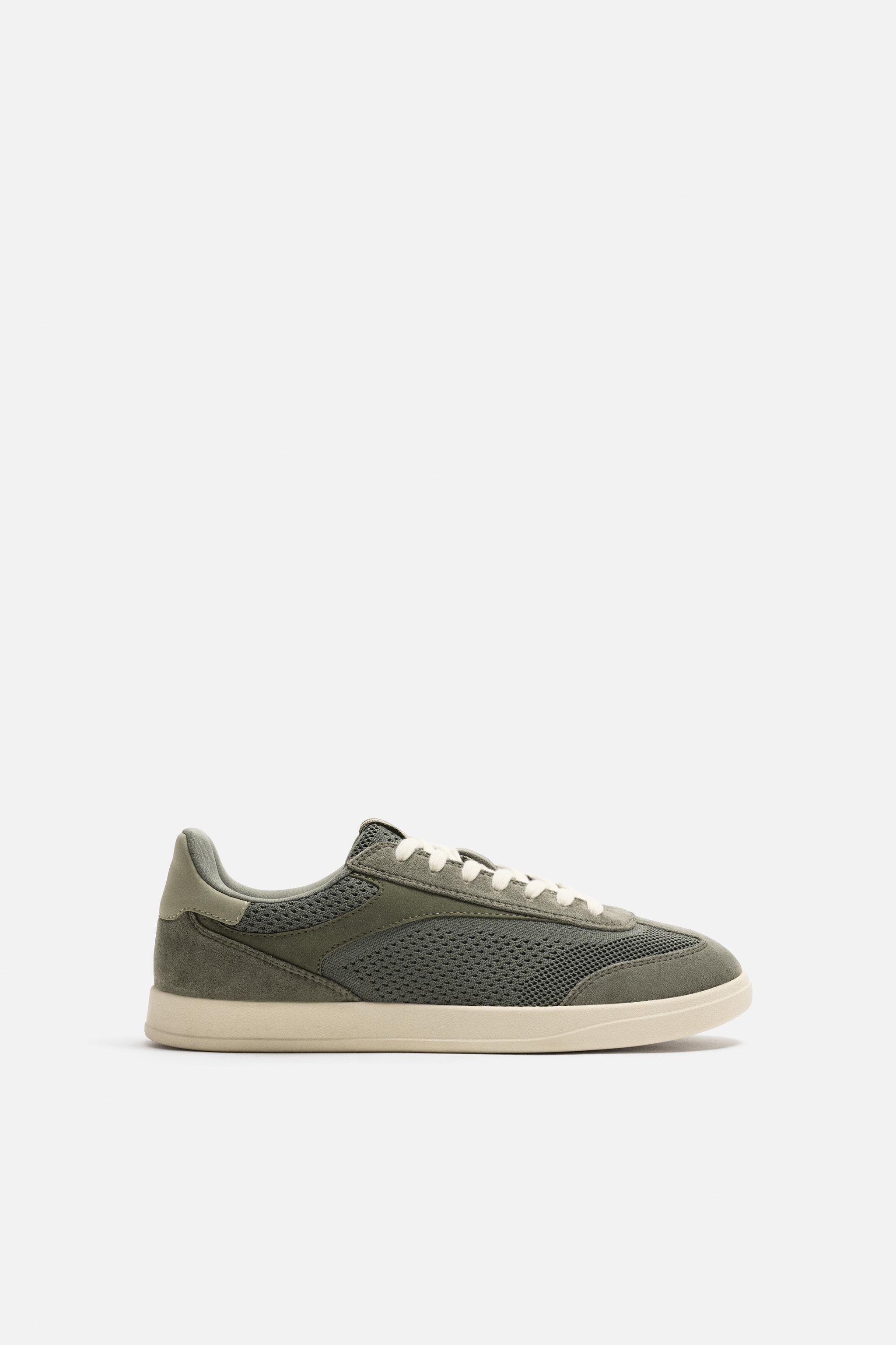 KNIT FABRIC SNEAKERS