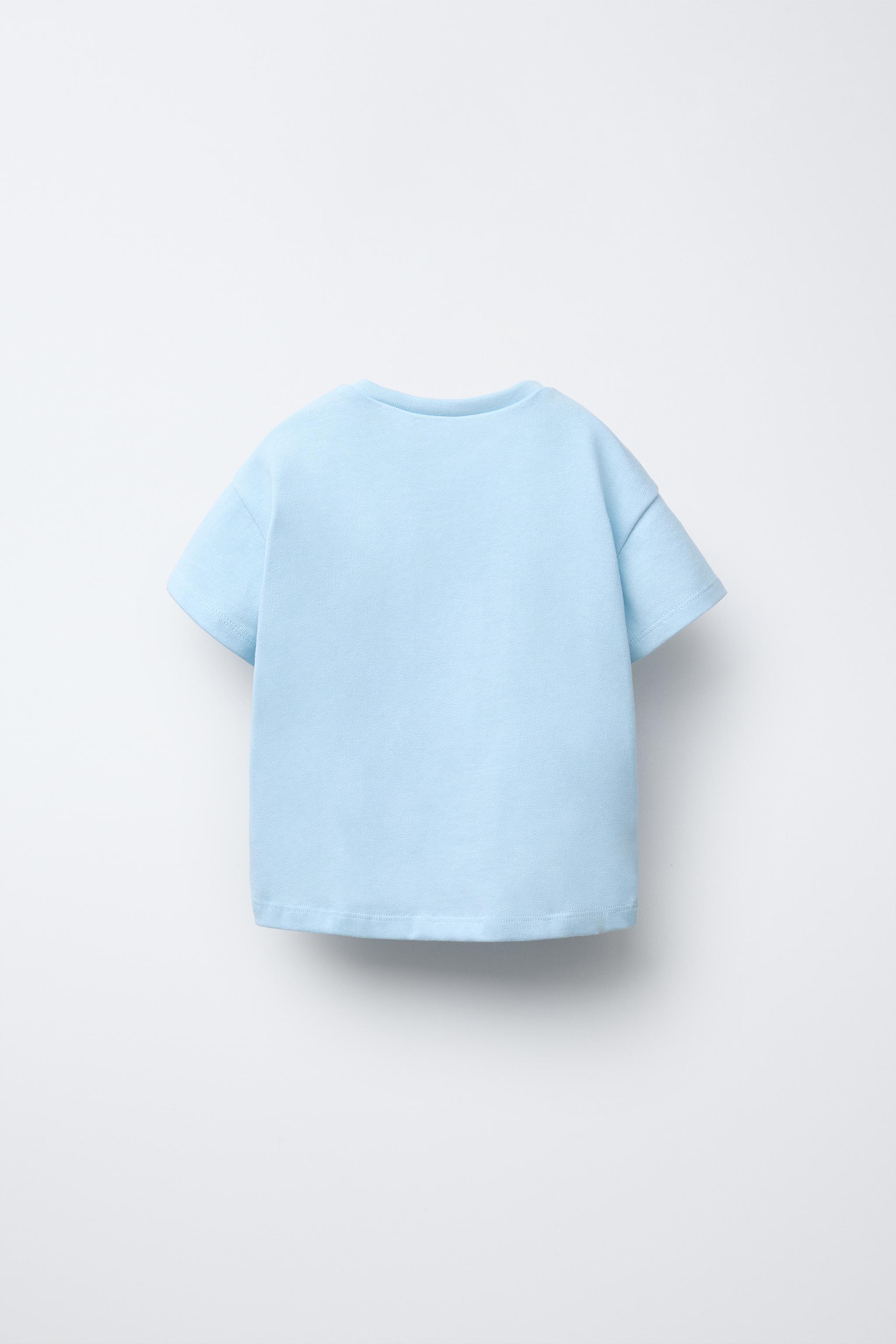 TULLE APPLIQUÉ T-SHIRT - Chalk pink | ZARA United States TULLE APPLIQUÉ T-SHIRT - Chalk pink | ZARA United States