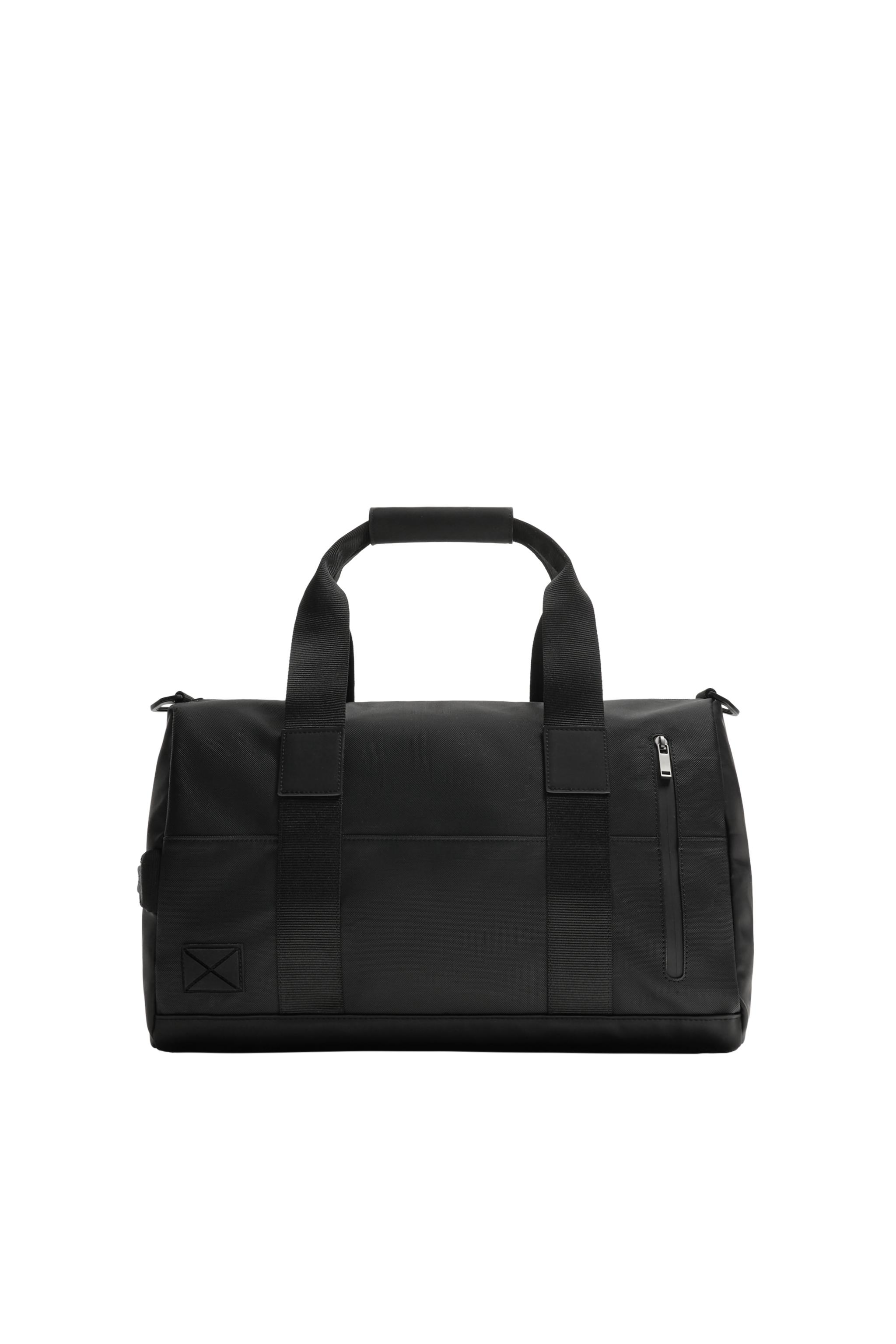 テクスチャー入りトラベルバッグ - ブラック | ZARA Japan / 日本