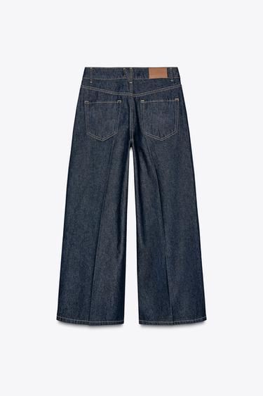 Z1975 STRAIGHT-LEG HIGH-WAIST JEANS - Blue by Zara - Image 2