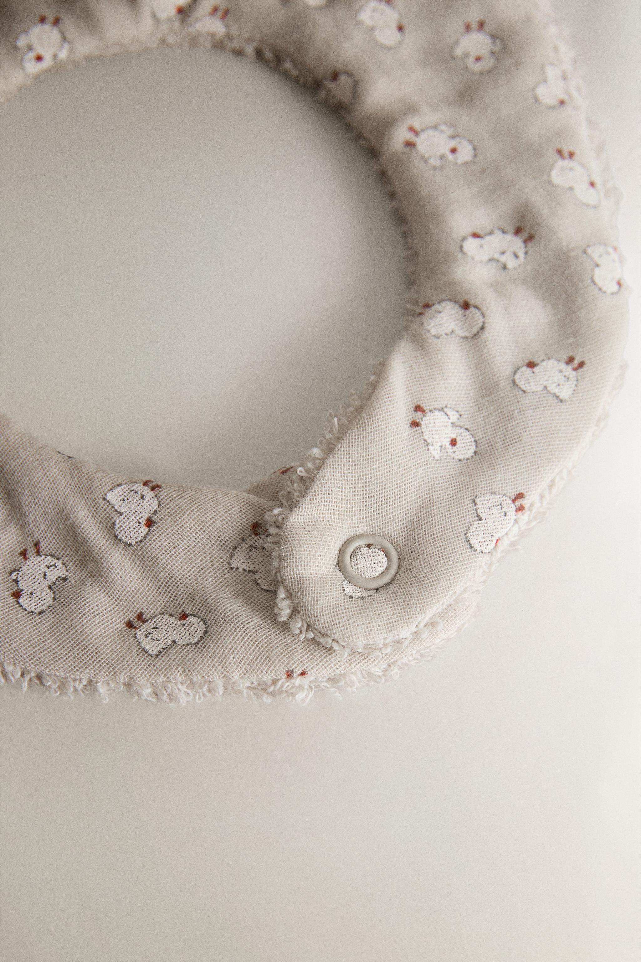 Zara BUNNY BABY BIB — фото 3