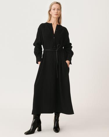 BUTTONED MIDI DRESS 50TH ANNIVERSARY - Black by Zara