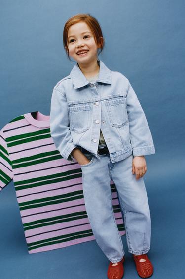 JEANS BARREL - Azul claro de Zara