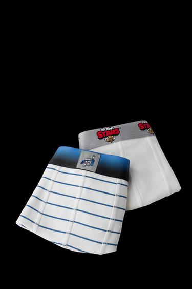 8–14 JAHRE/2ER-PACK BOXERSHORTS BRAWL STARS © SUPERCELL OY - Cremefarben von Zara