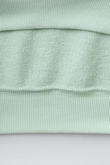 CAPIBARA CAPYFUN © PRINTED SWEATSHIRT - Light green by Zara - Image 3