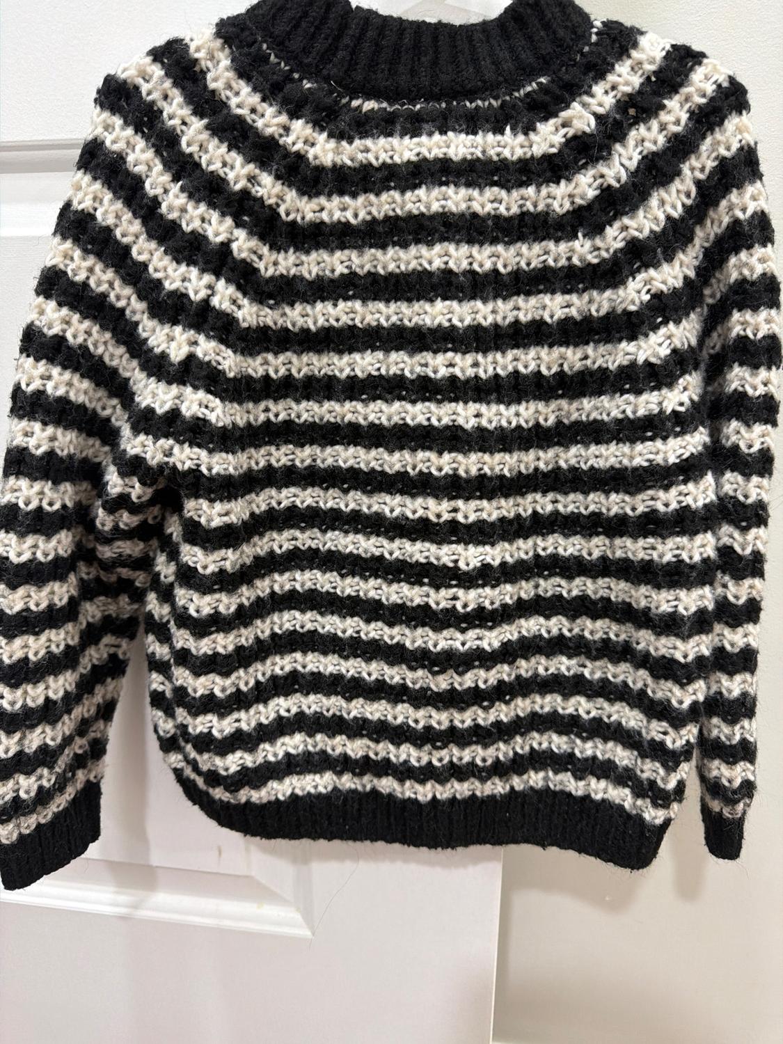 STRIPED KNIT CARDIGAN - Image 2