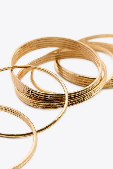 PACK OF 7 BRACELETS - Golden by Zara - Image 2