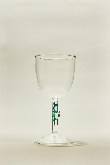 SEA ANIMAL BOROSILICATE GLASS - Green by Zara