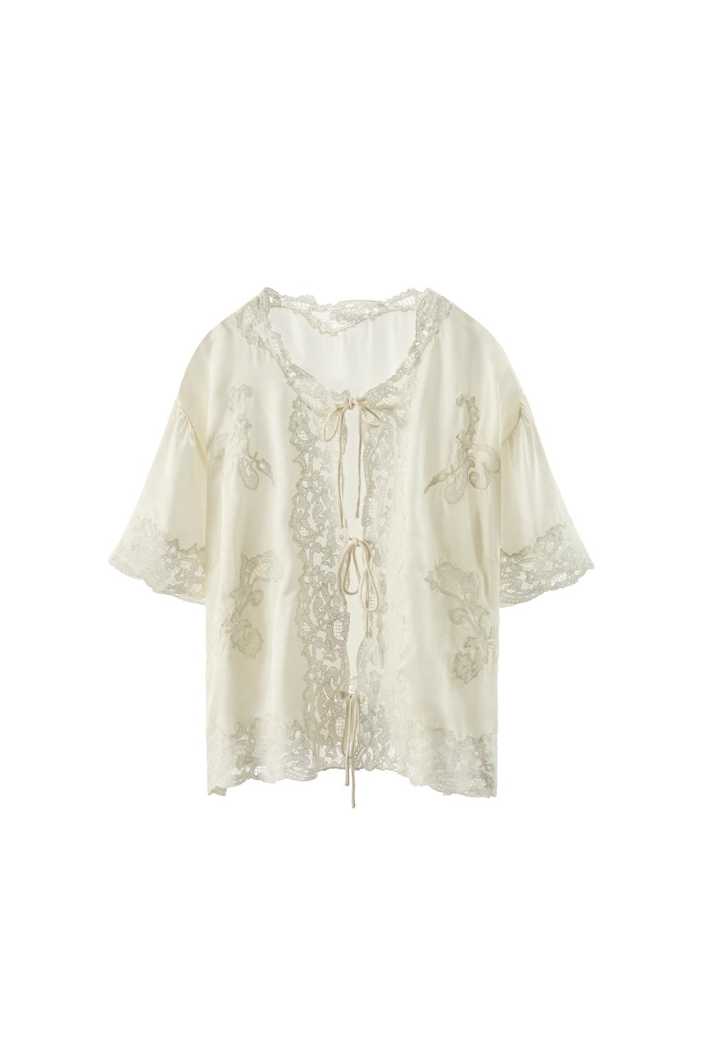 LIMITED EDITION 100% VISCOSE LACE JACKET - image 3
