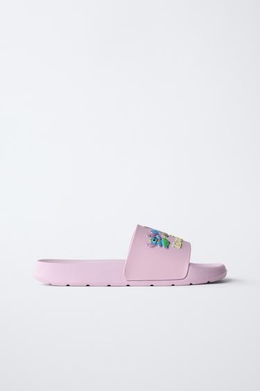 LILO & STITCH © DISNEY SLIDE SANDALS - Purple by Zara