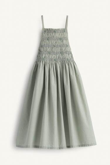 VESTIDO PICHI GOMAS FLORES BORDADAS LIMITED EDITION - Azul / Verde de Zara