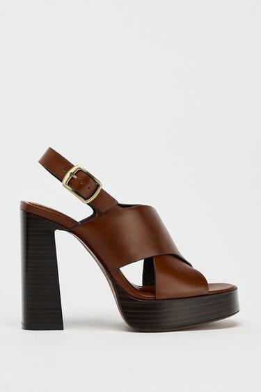 Sandalias Plataforma Mujer Sandalias Plataforma ZARA Para Mujer En