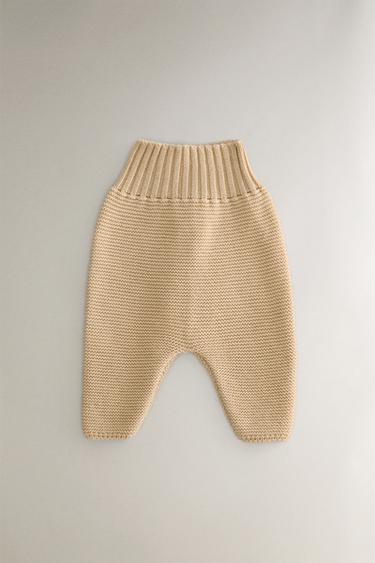 PANTALON À PIEDS BÉBÉ TRICOT - Bis de Zara - Image 0