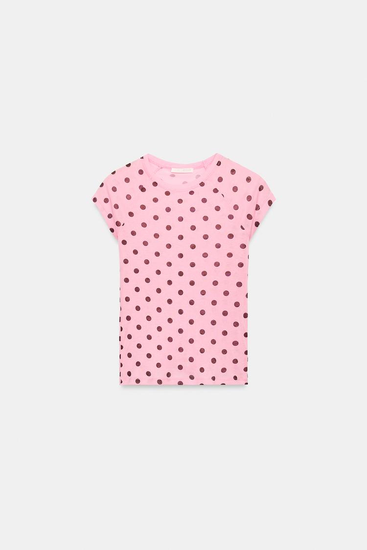 SUPIMA® SHORT SLEEVE DOT T-SHIRT