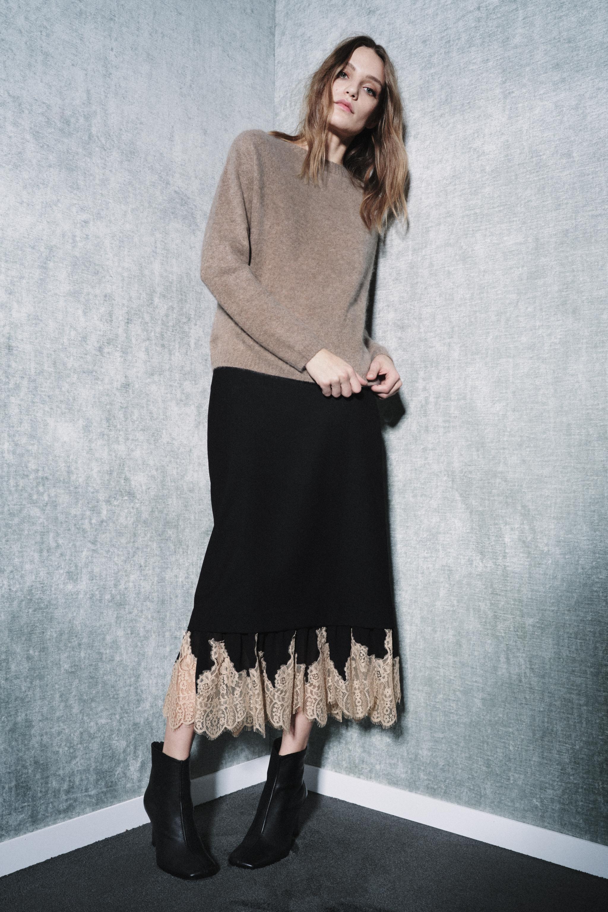 LIMITED EDITION レザーヒールショートブーツ - ブラック | ZARA Japan