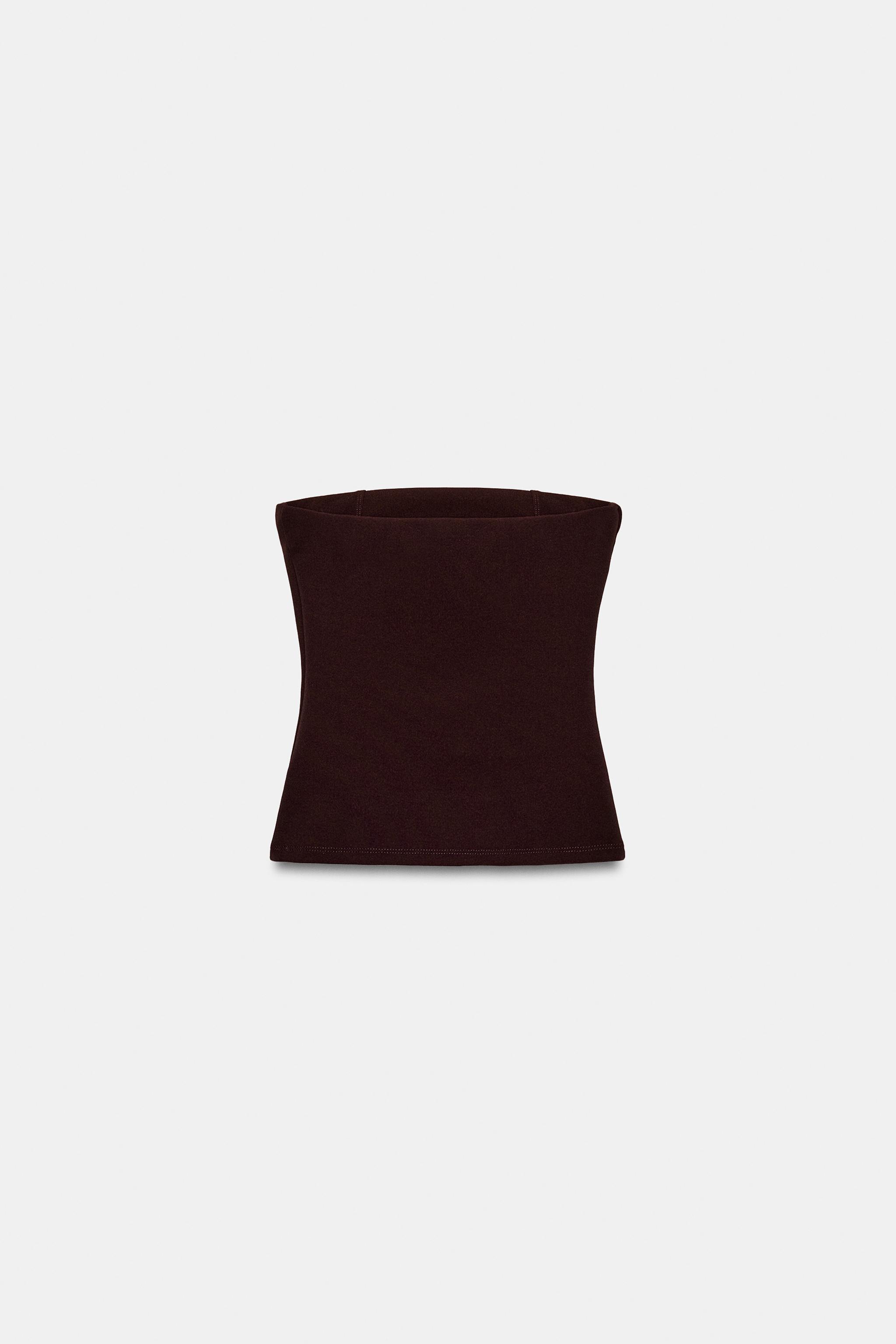 TOP BANDEAU STRETCH À CLOUS