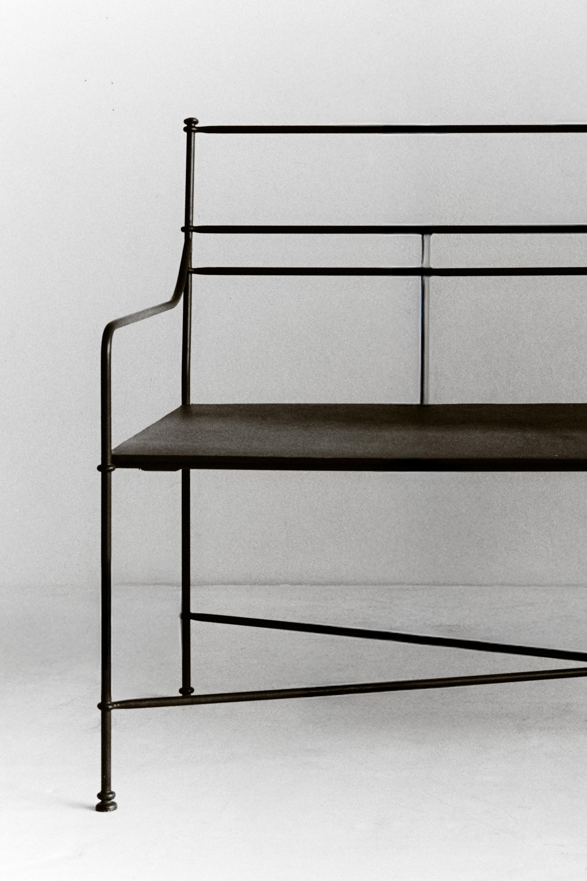 Zara OUTDOOR WROUGHT IRON DOUBLE BENCH — фото 6