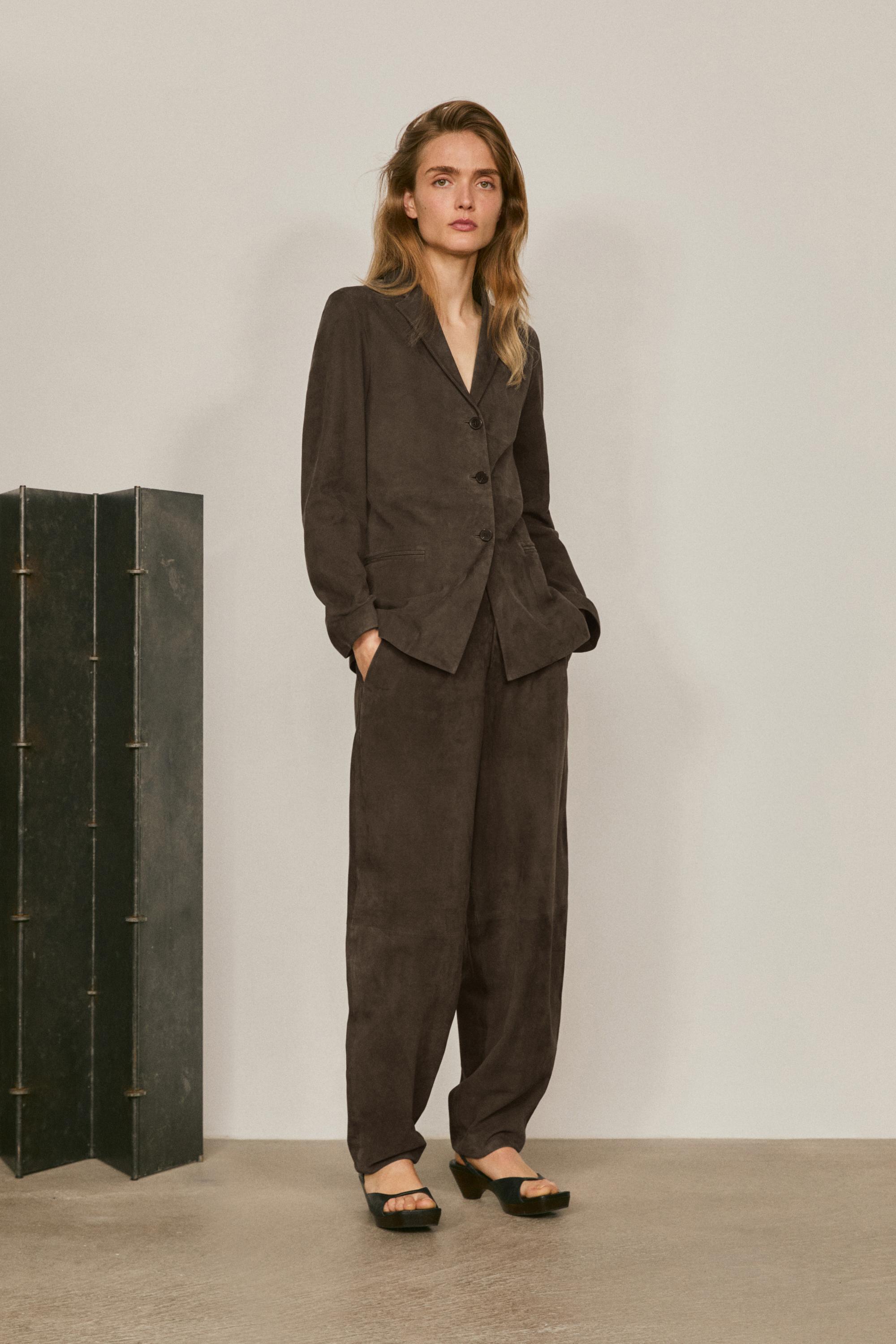 Blazer 100% cuir daim - LIMITED EDITION