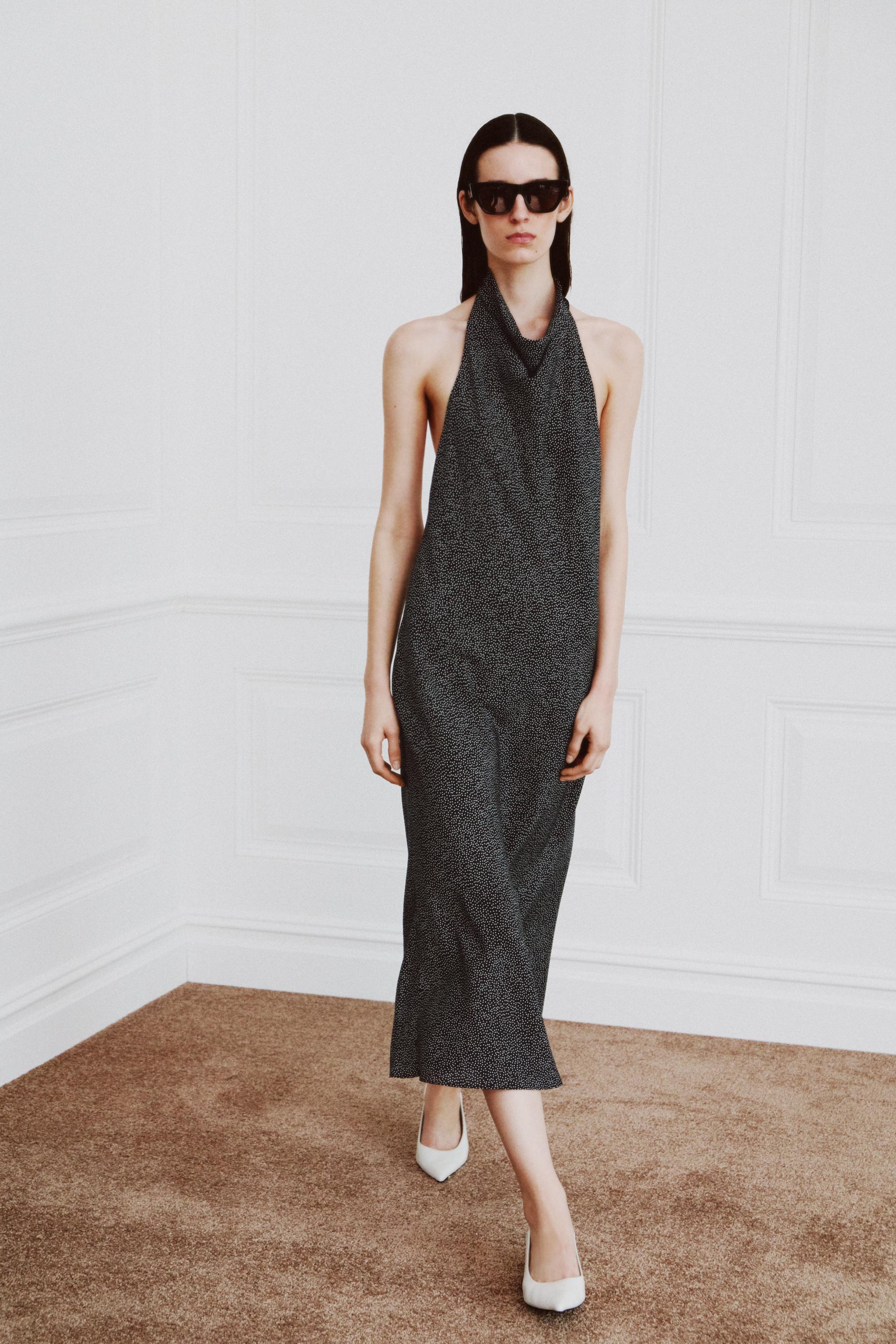 ZW COLLECTION HALTER PUANTİYE ELBİSE - Görsel 2