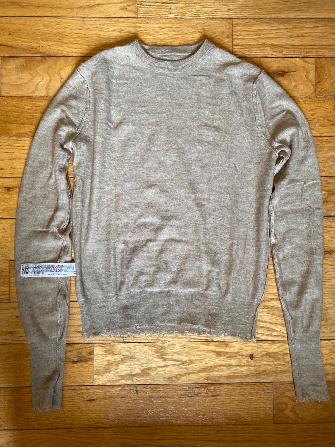 WOOL AND ALPACA BLEND KNIT SWEATER - Image 3