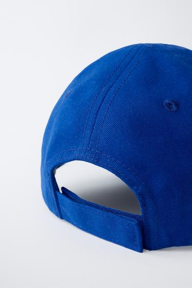 CASQUETTE BRODÉE - Bleu roi de Zara - Image 2