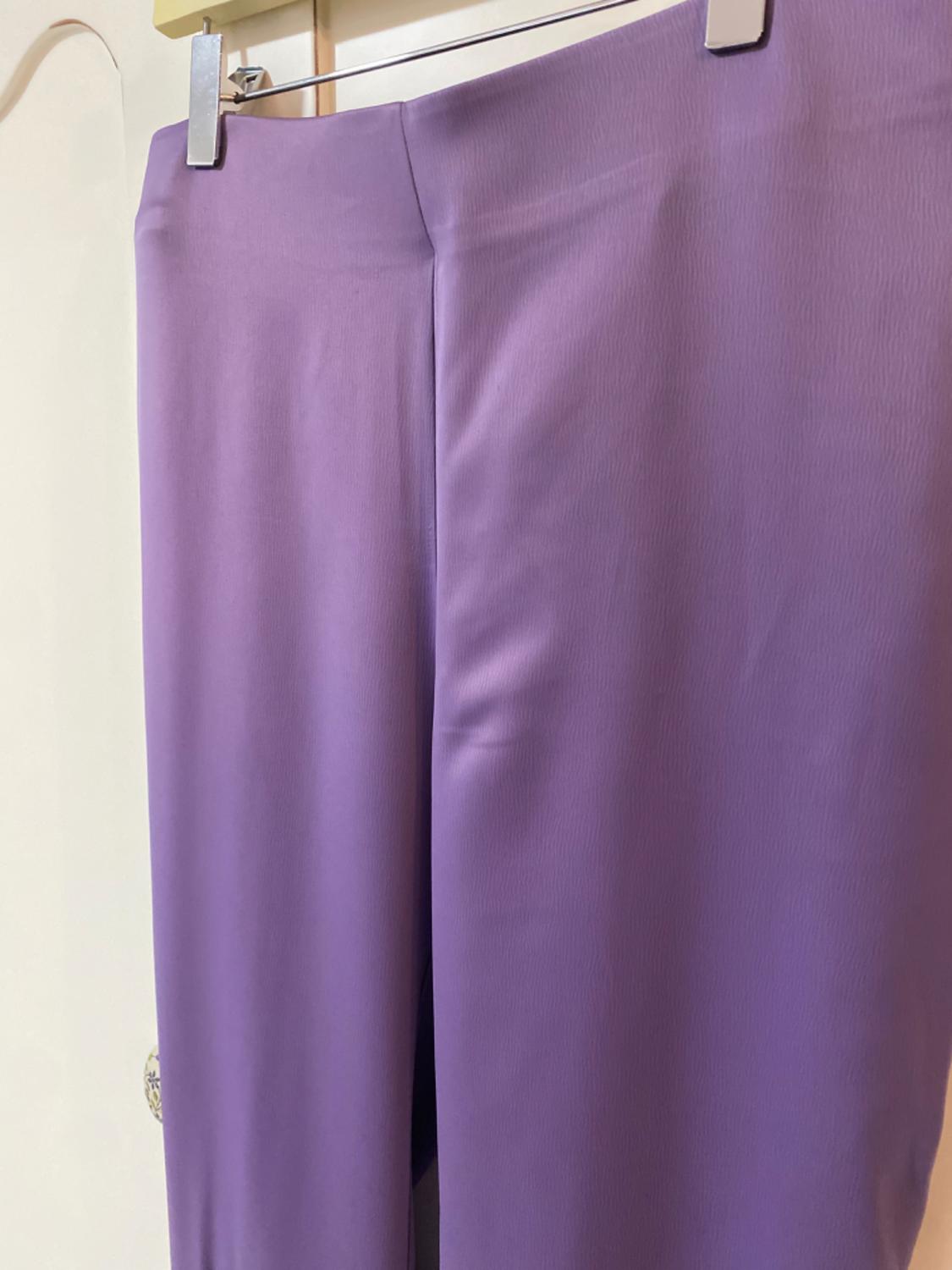 FLARED SATIN TROUSERS - Image 2