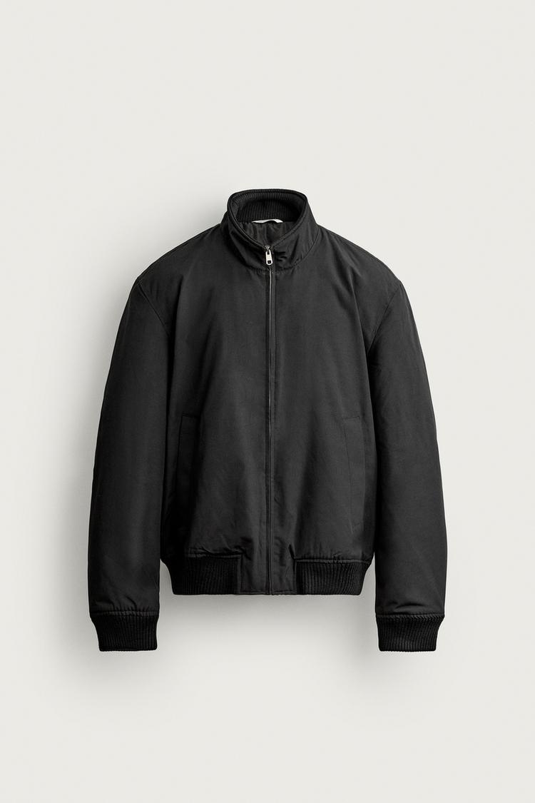PADDED REGULAR FIT BOMBER JACKET