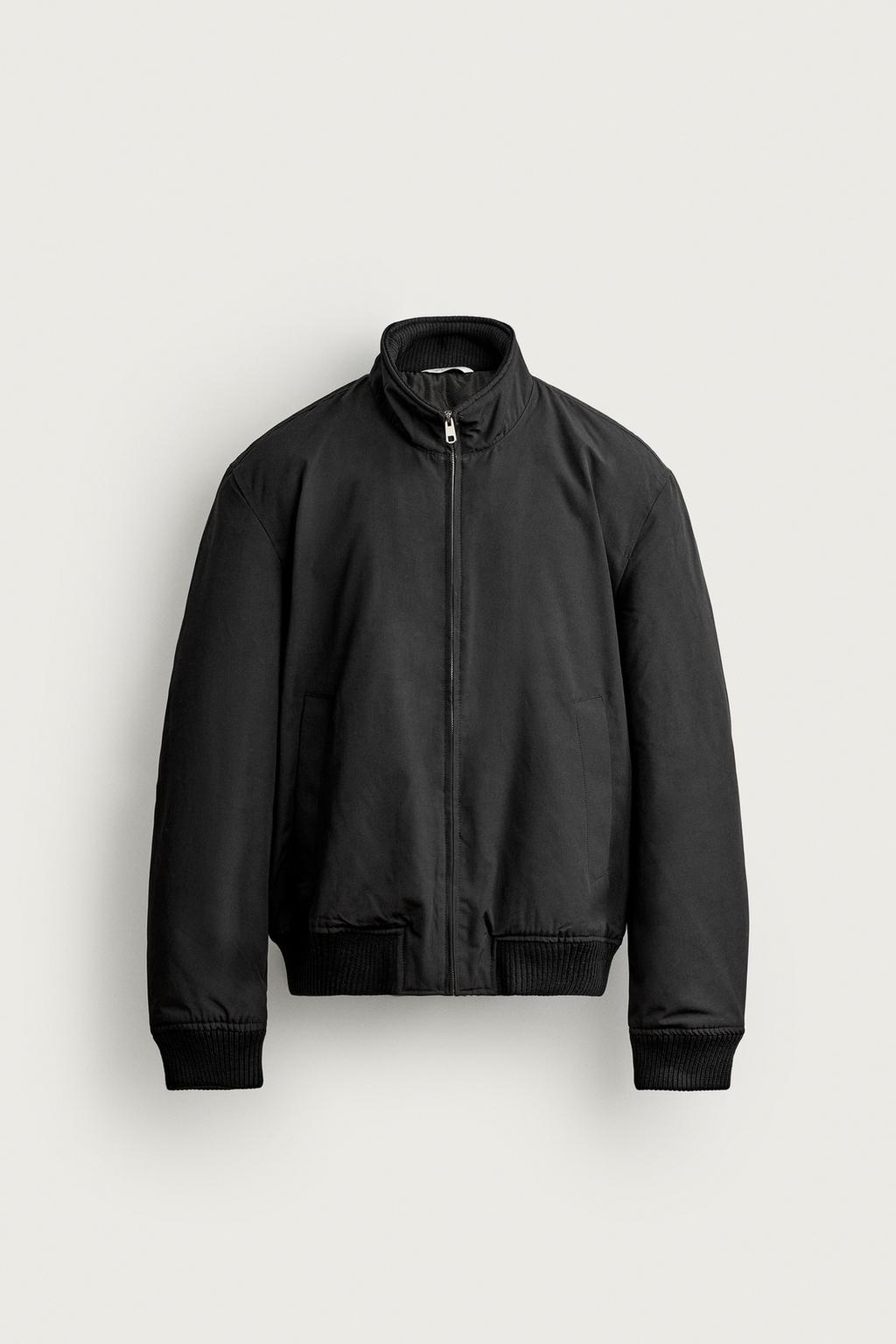 PADDED REGULAR FIT BOMBER JACKET