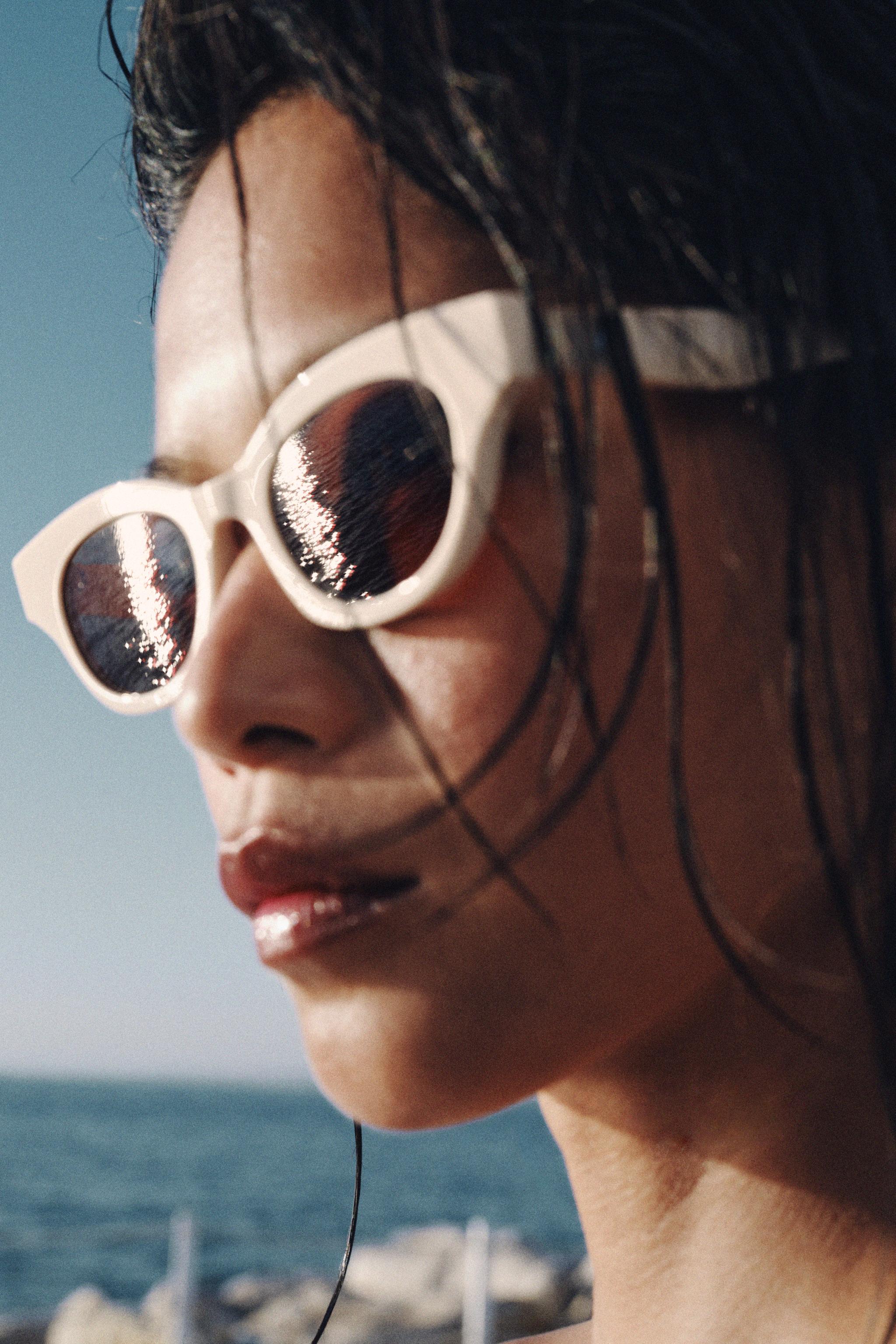 PREPPY CAT EYE SUNGLASSES