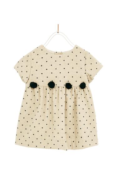 POMPOMS DRESS