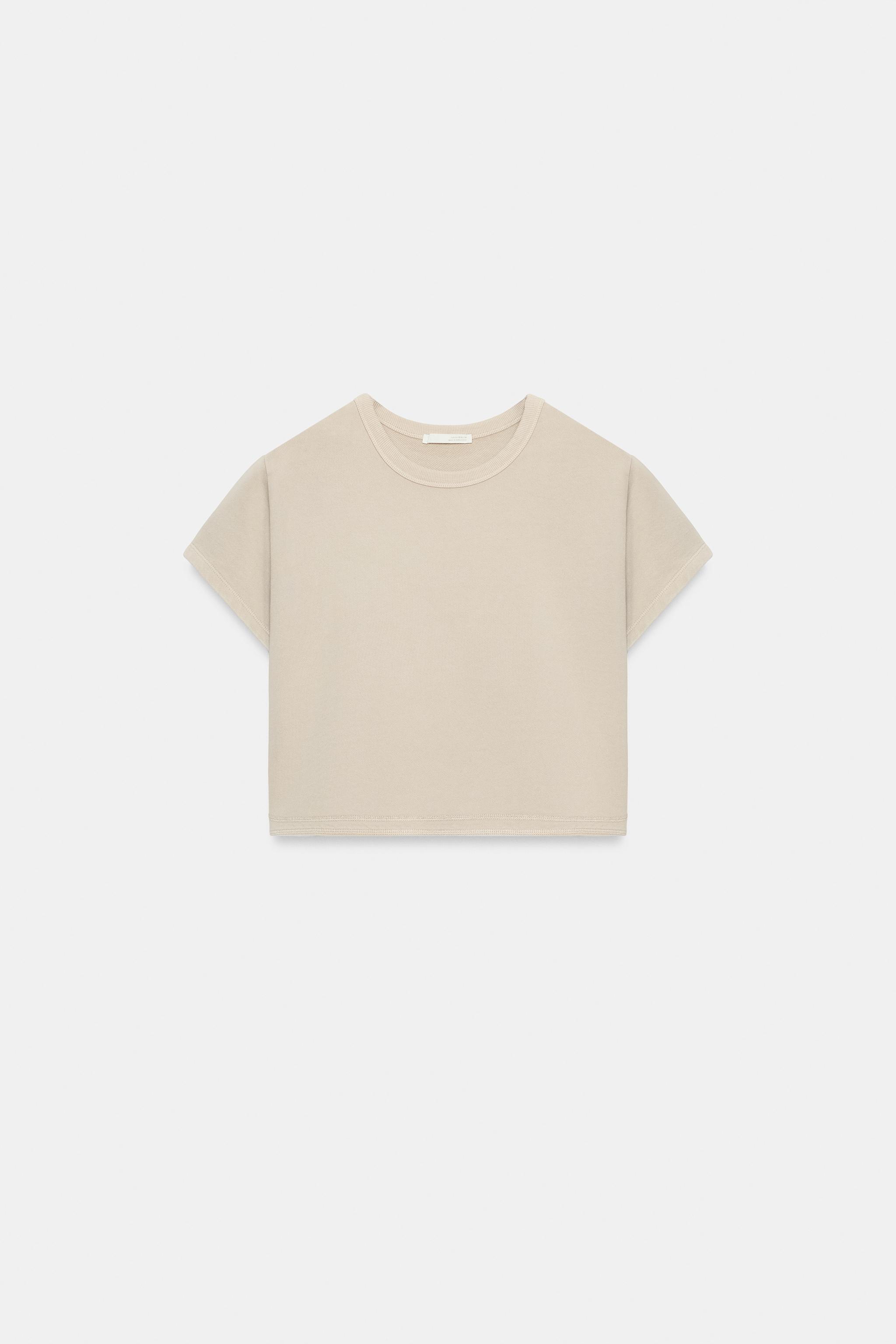 SOLUK EFEKTLİ KISA T-SHIRT - Görsel 4