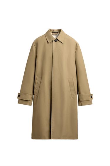 RELAXED FIT TRENCH COAT - Beige by Zara